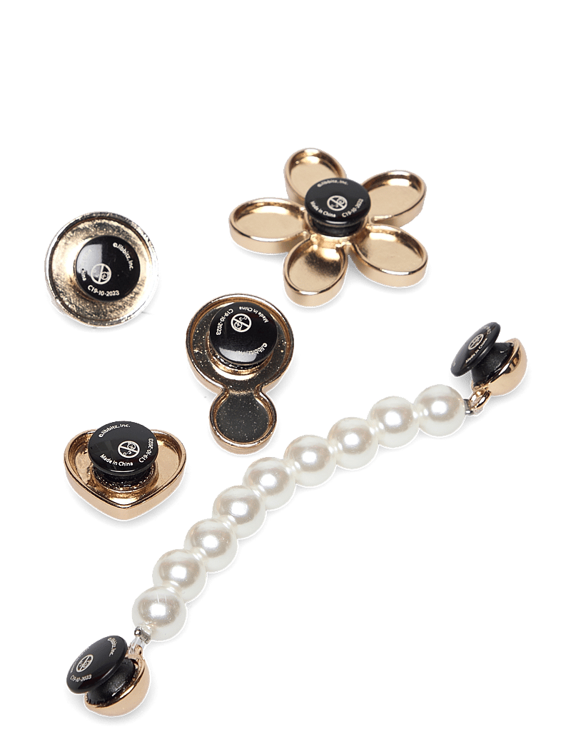 Crocs - Dainty Pearl Jewelry 5 Pack - akcesoria do butów - white - 1