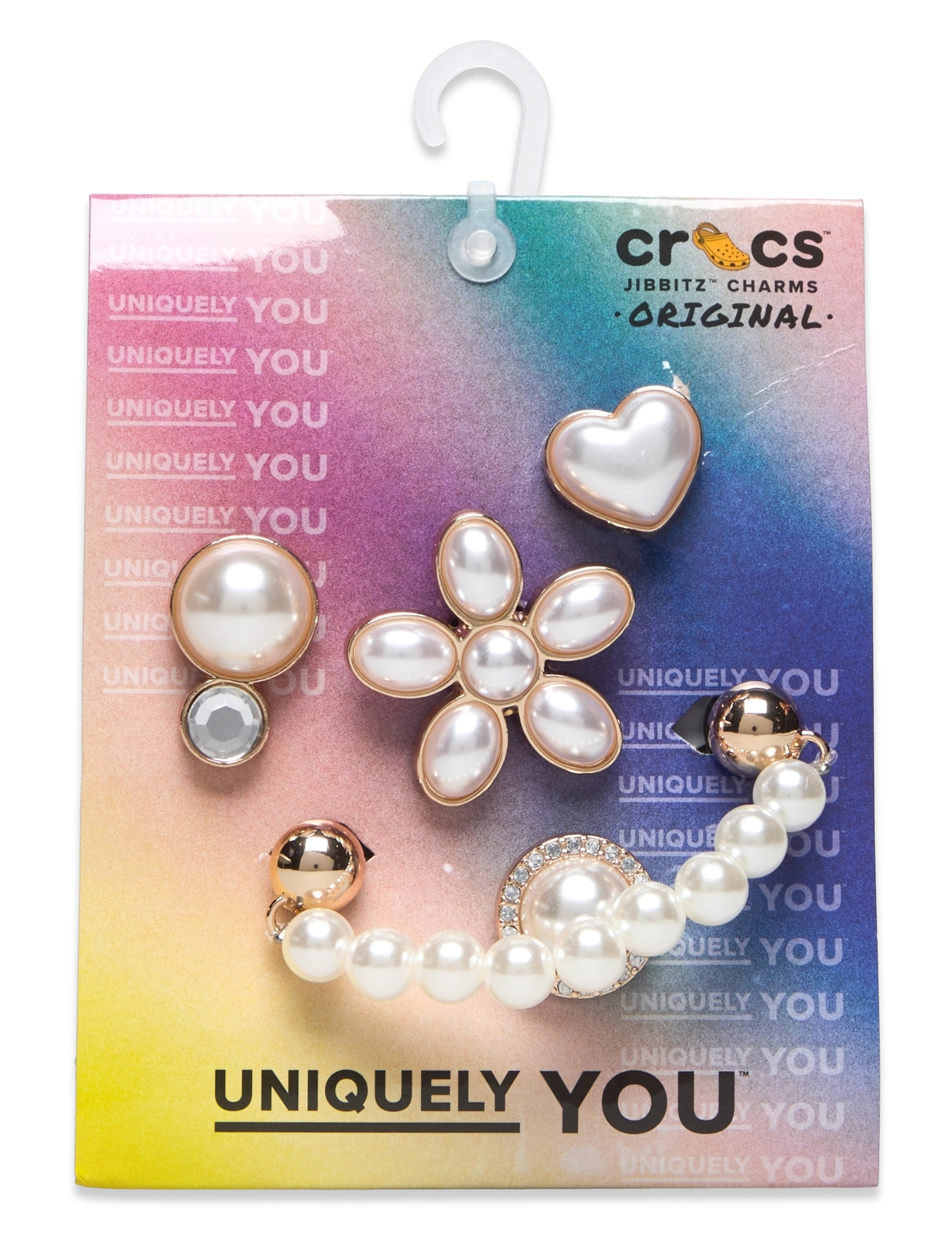 Crocs - Dainty Pearl Jewelry 5 Pack - skotillbehör - white - 2