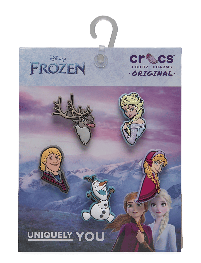 Crocs - Frozen 5Pck - jalatsite lisatarvikud - white - 2