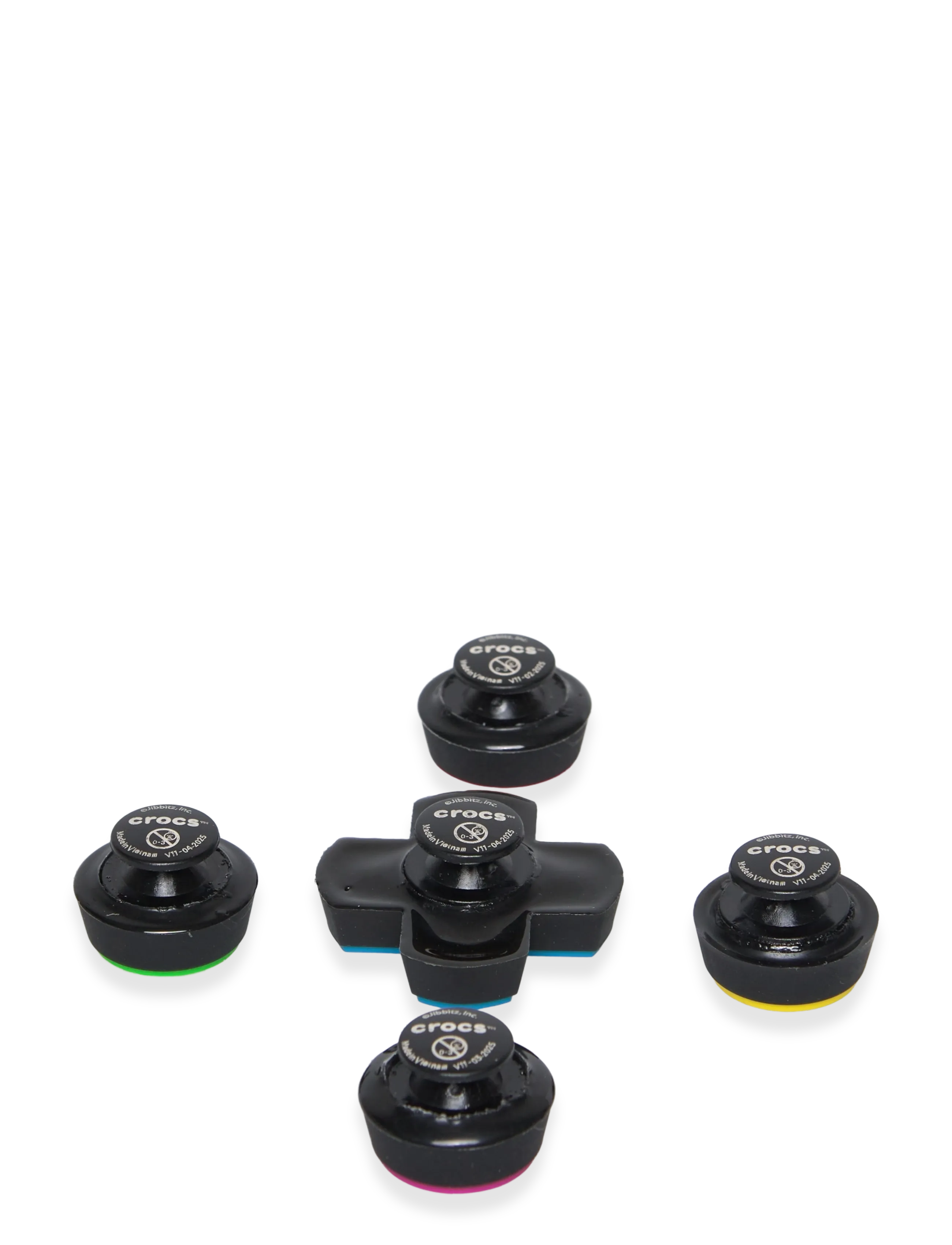 Crocs - Game Controller 5 Pack - skoaccessoarer - white - 1