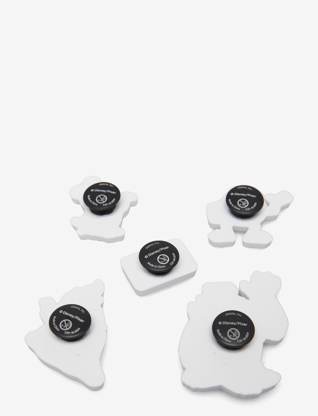 Crocs - Monsters Inc 5Pck - laveste priser - white - 1