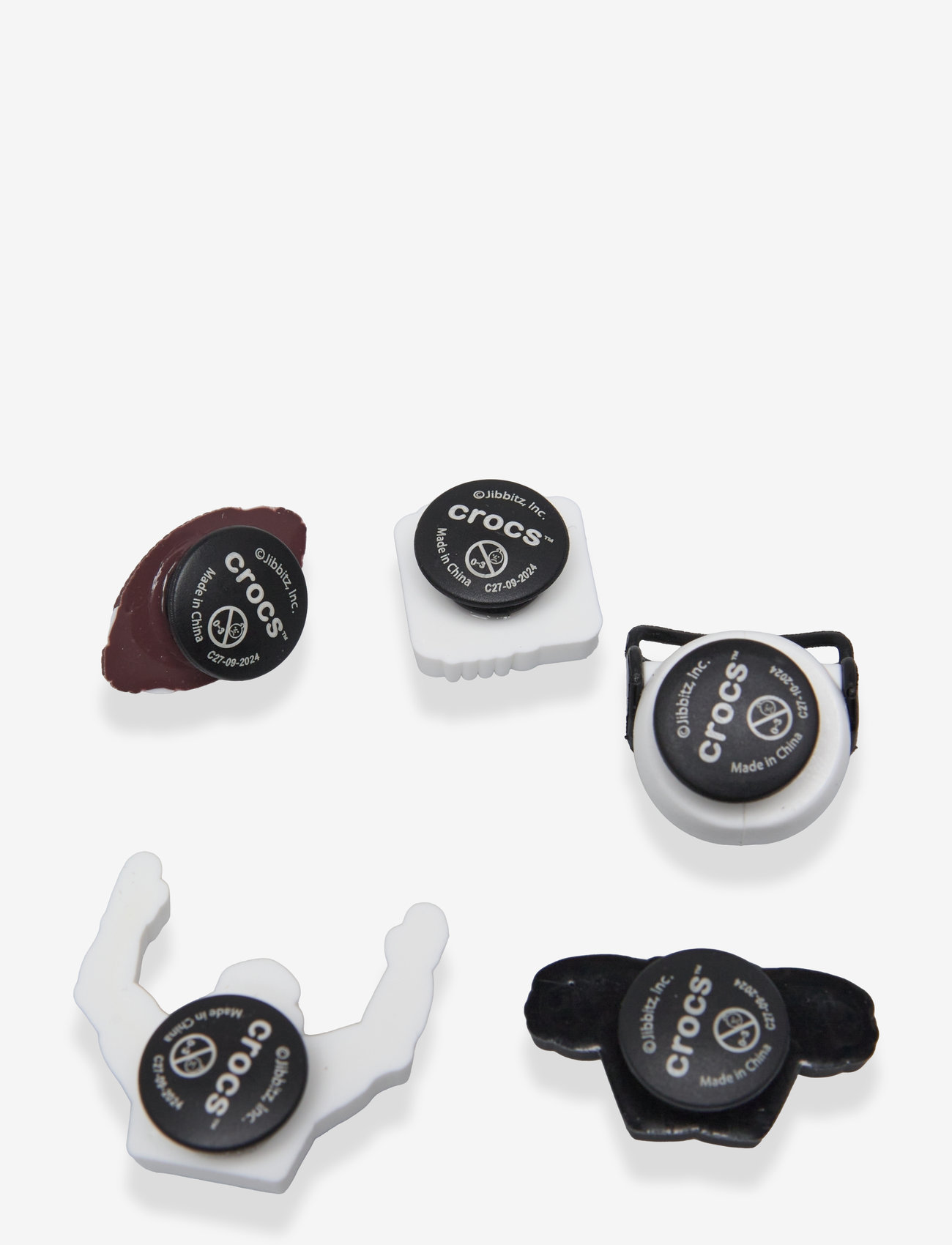 Crocs - Football Team 5 Pack - jalatsite lisatarvikud - white - 1