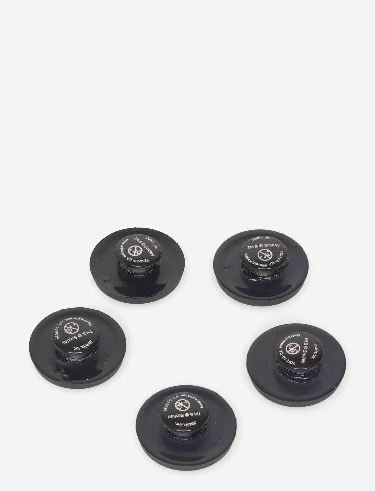 Crocs - Smileyworld 5Pck - skotillbehör - white - 1