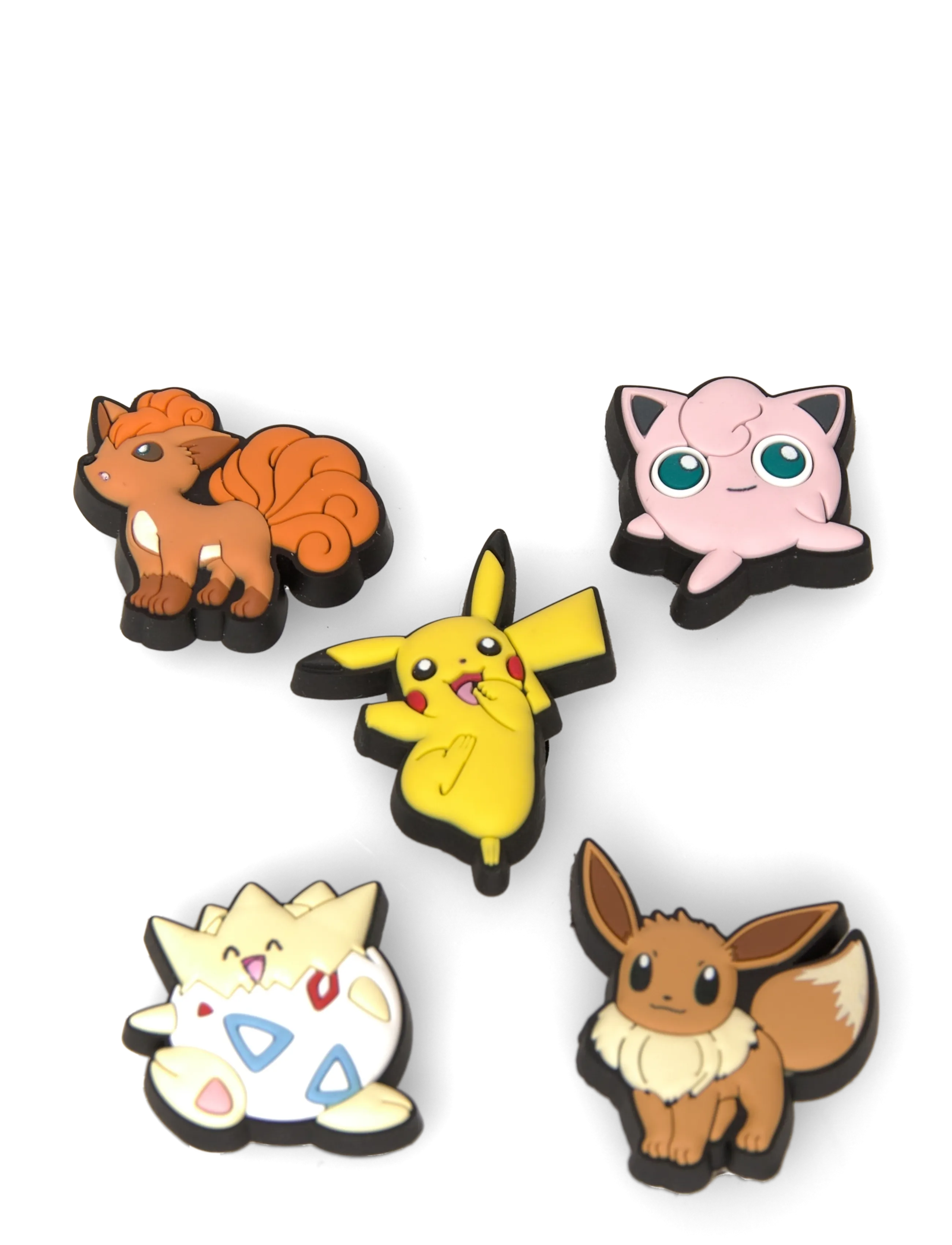 Crocs Pokemon Character 5 Pck - Inspiration - WHITE / multi