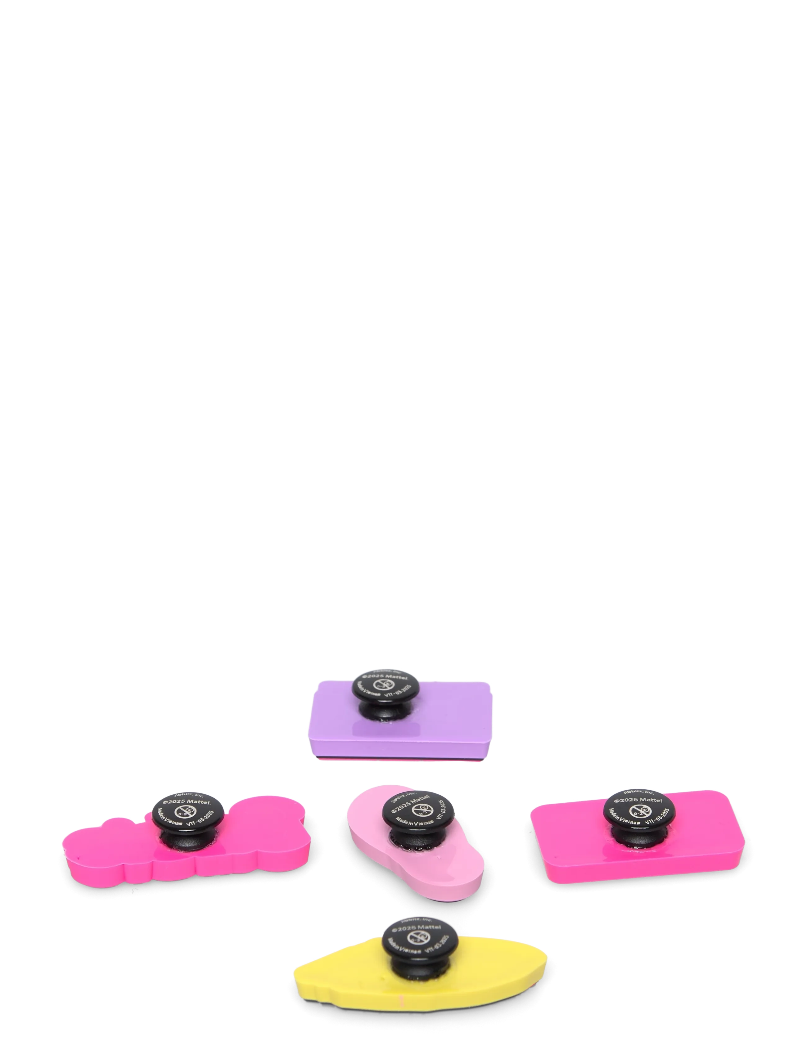 Crocs - Barbie Retro 5 Pck - jalatsite lisatarvikud - white - 1