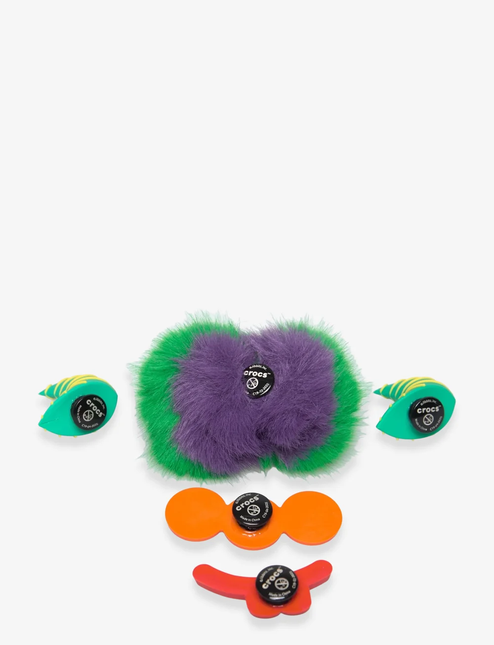 Crocs - Make Your Own Silly Monster5Pk - skotilbehør - white - 1