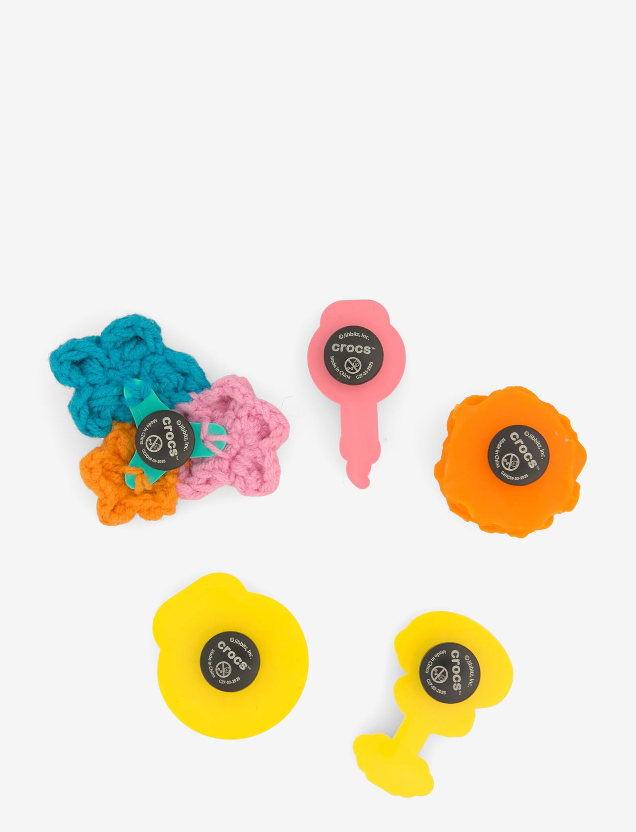 Crocs - Dia De Los Muertos 5 Pack - shoe accessories - white - 1