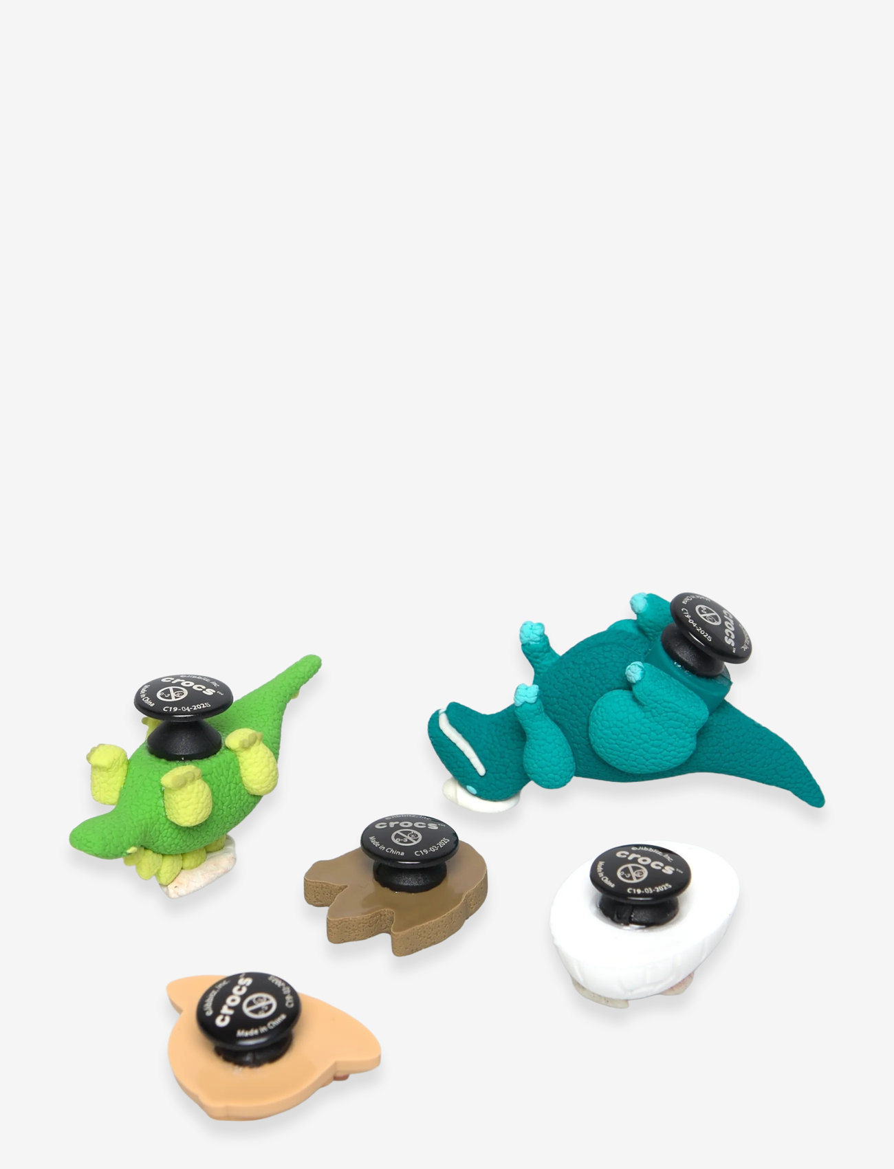 Crocs - 3D Dinosaur Adventure 5 Pack - die niedrigsten preise - white - 1