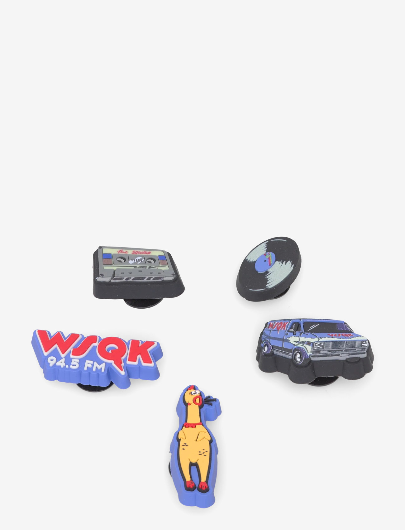 Crocs - Stranger Things Squawk 5 Pk - die niedrigsten preise - white - 0