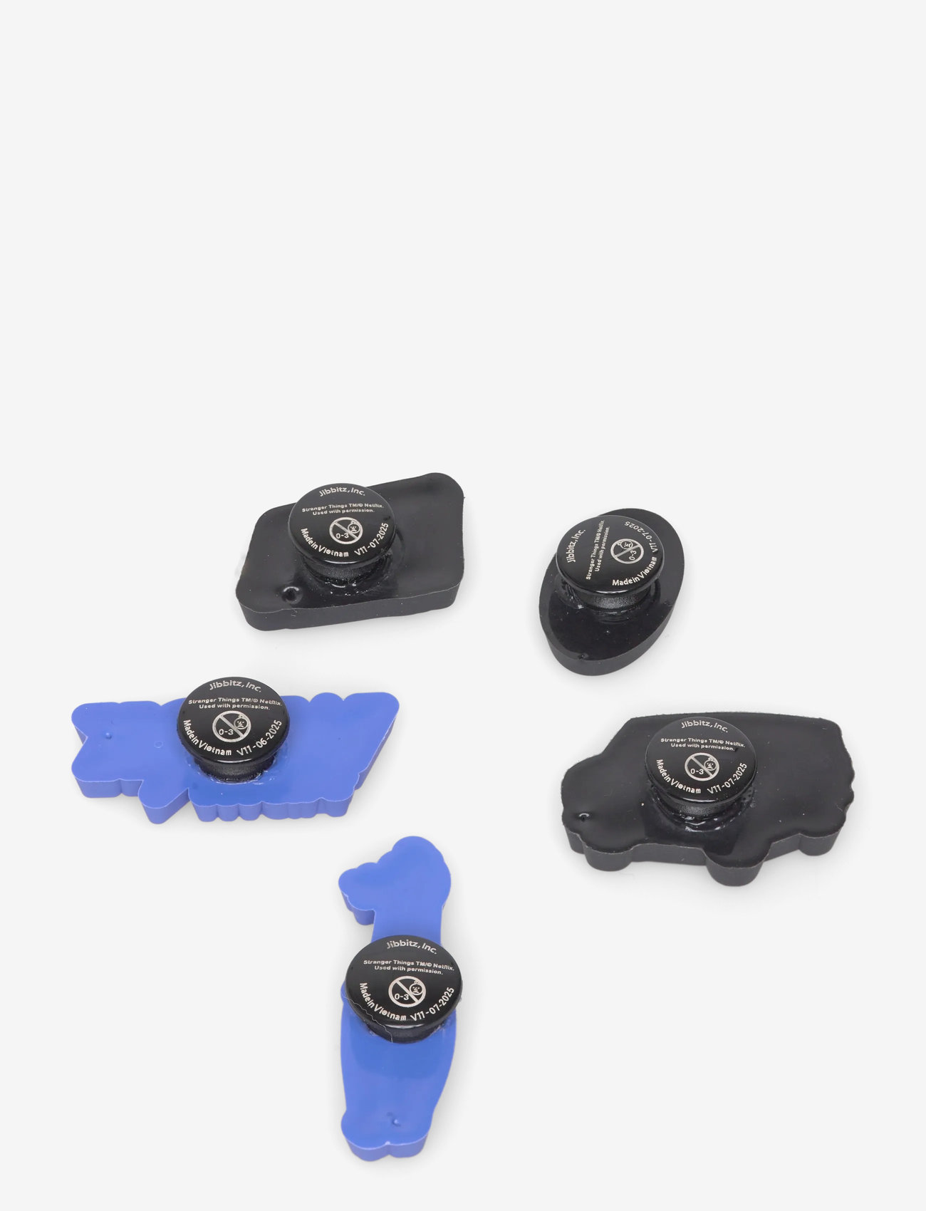 Crocs - Stranger Things Squawk 5 Pk - die niedrigsten preise - white - 1