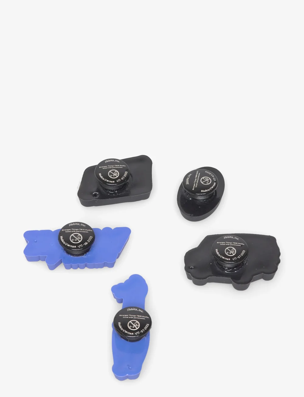 Crocs - Stranger Things Squawk 5 Pk - schuhzubehör - white - 1