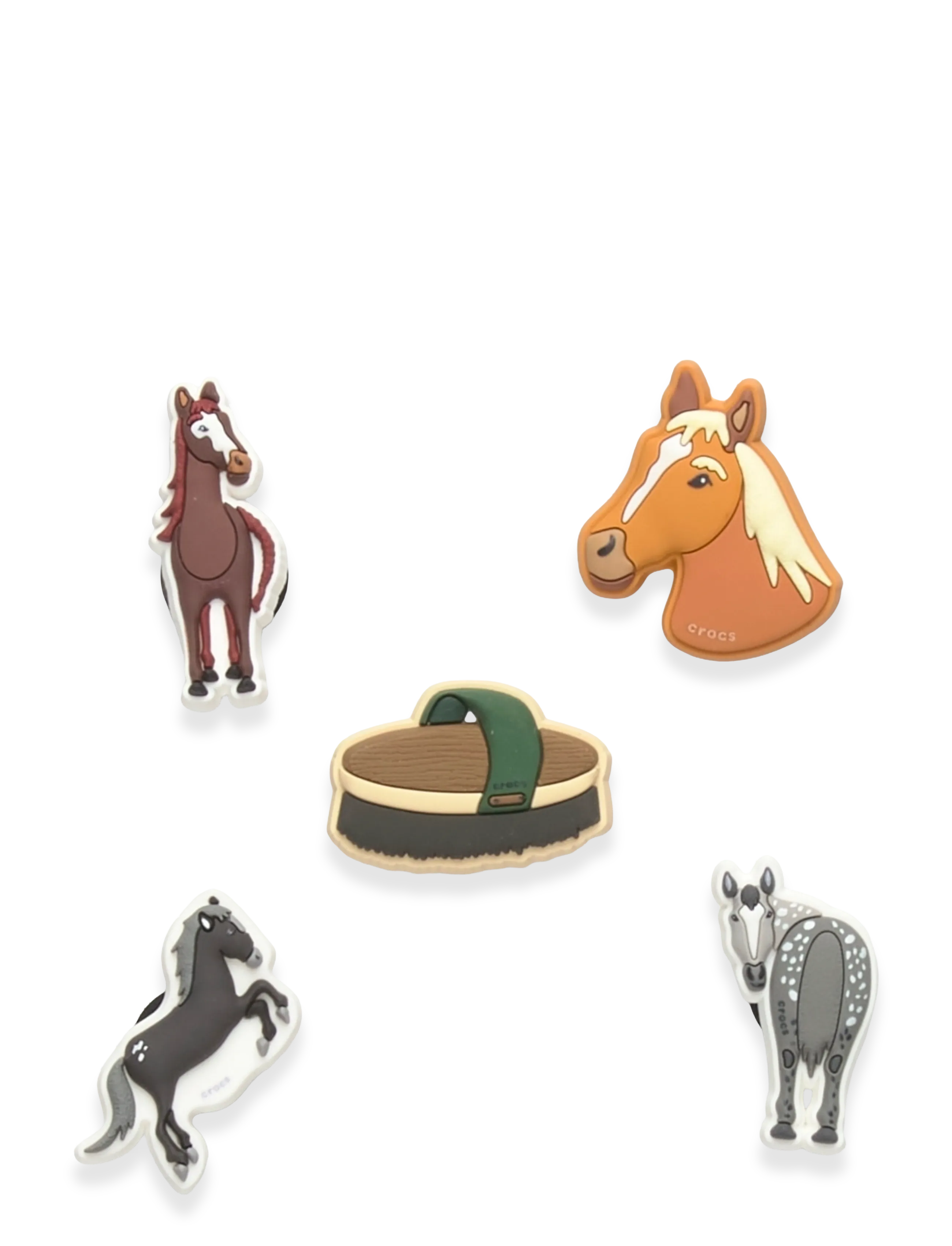 Crocs Horse 5 Pack - Sko - WHITE / multi