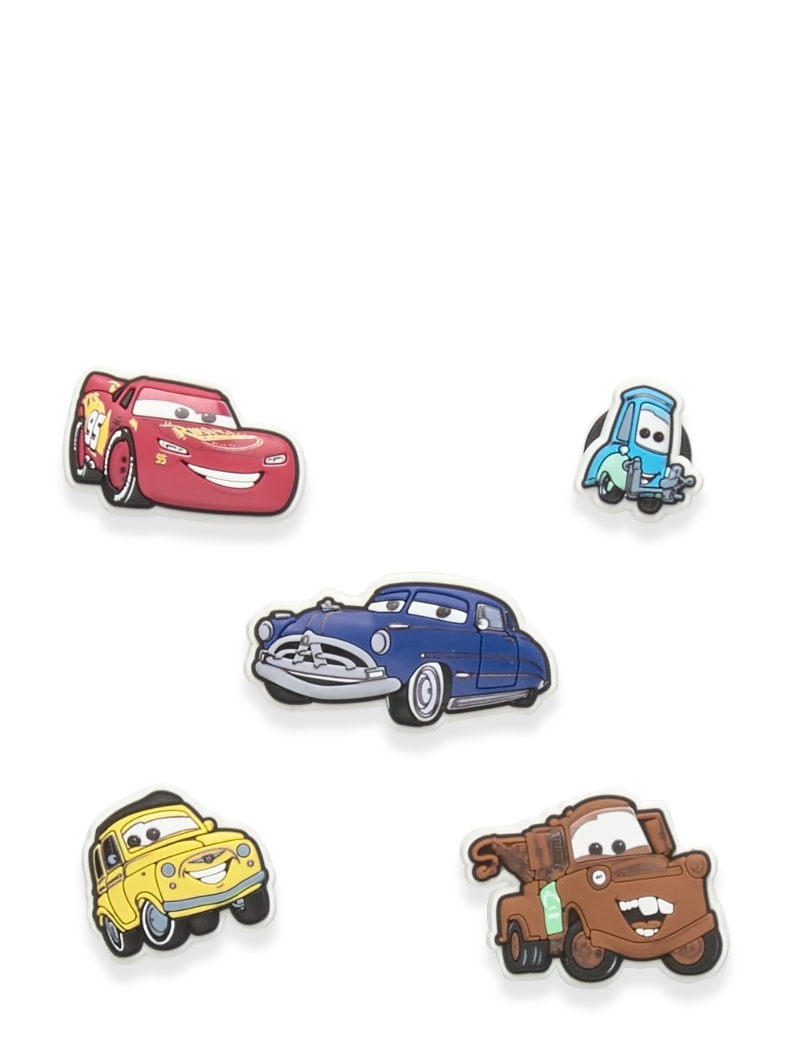 Crocs Pixar Cars 5Pck - Skoaccessoarer - WHITE / multi