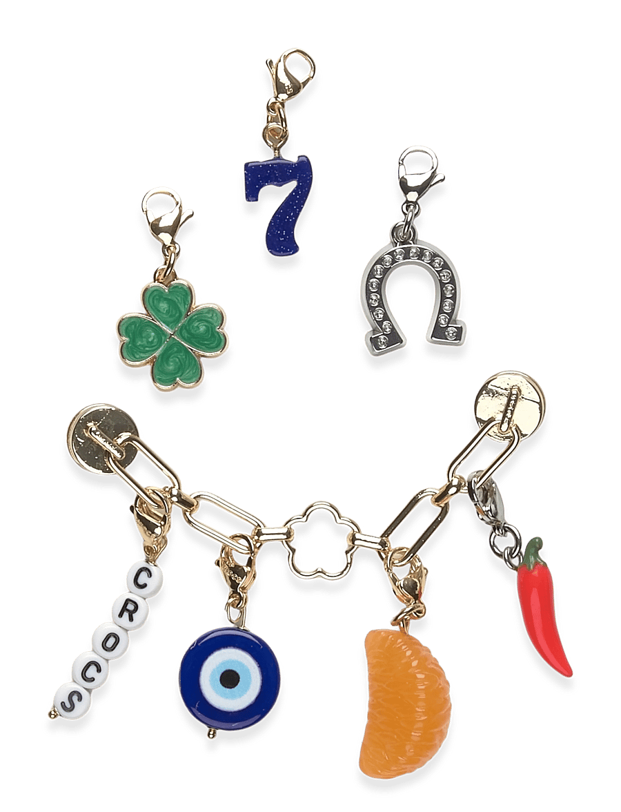 Crocs - Adjustable Charm Chain Lucky - schuhzubehör - white - 0