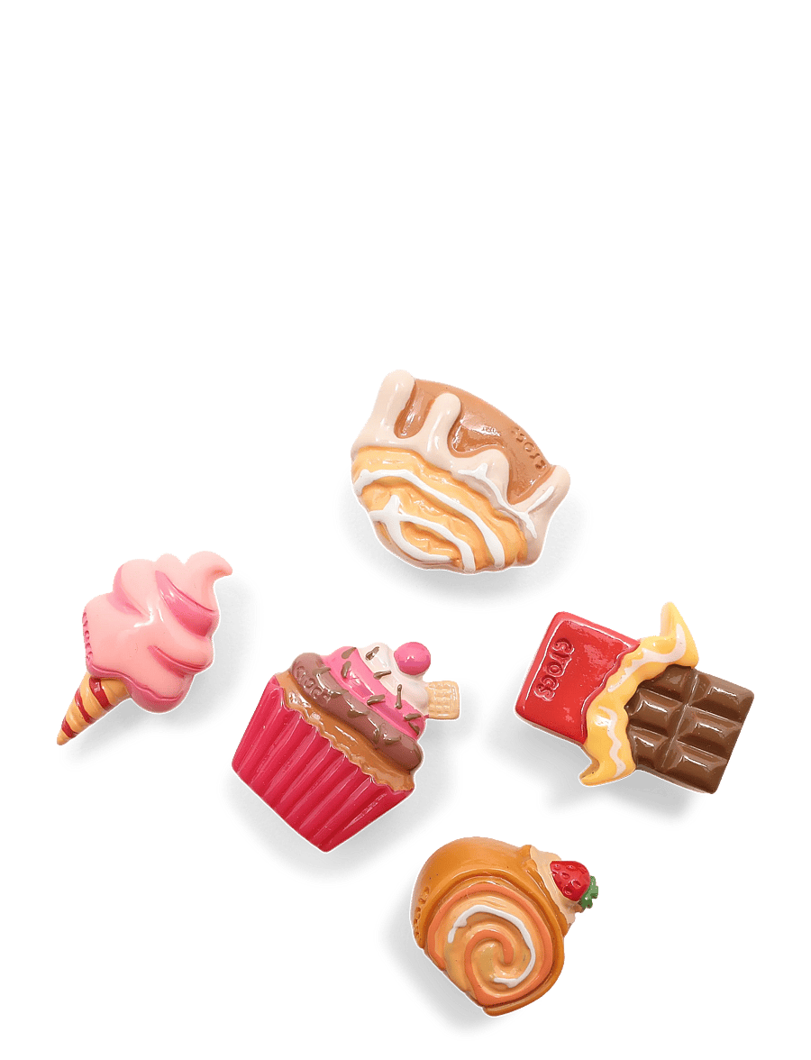 Crocs - Sweet Treats 5 Pack - schuhzubehör - white - 0
