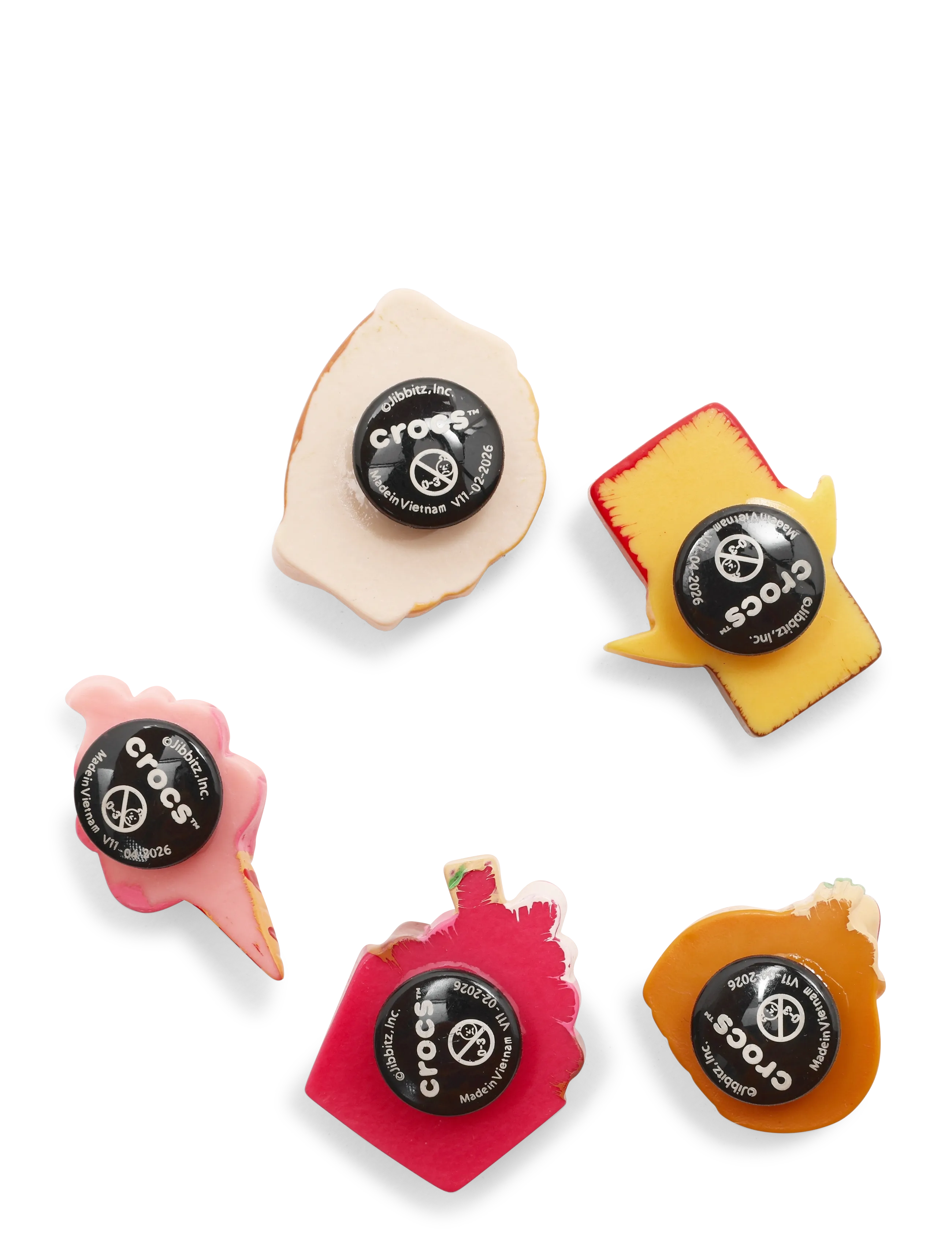 Crocs - Sweet Treats 5 Pack - schuhzubehör - white - 1