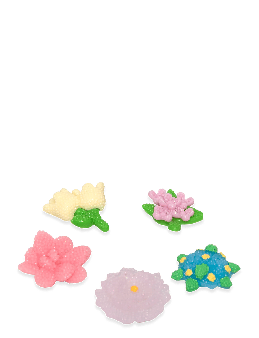 Crocs - Beaded Flowers 5 Pack - jalatsite tarvikud - white - 0