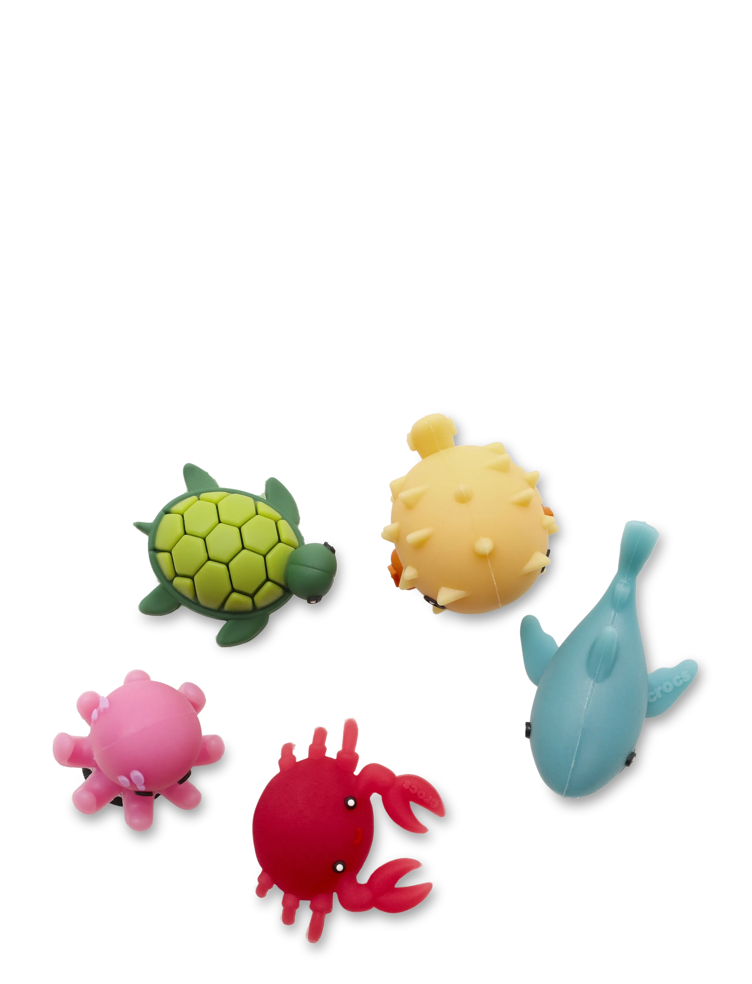 Crocs UV Changing Sea Animals 5 Pack - Crocs - WHITE / white