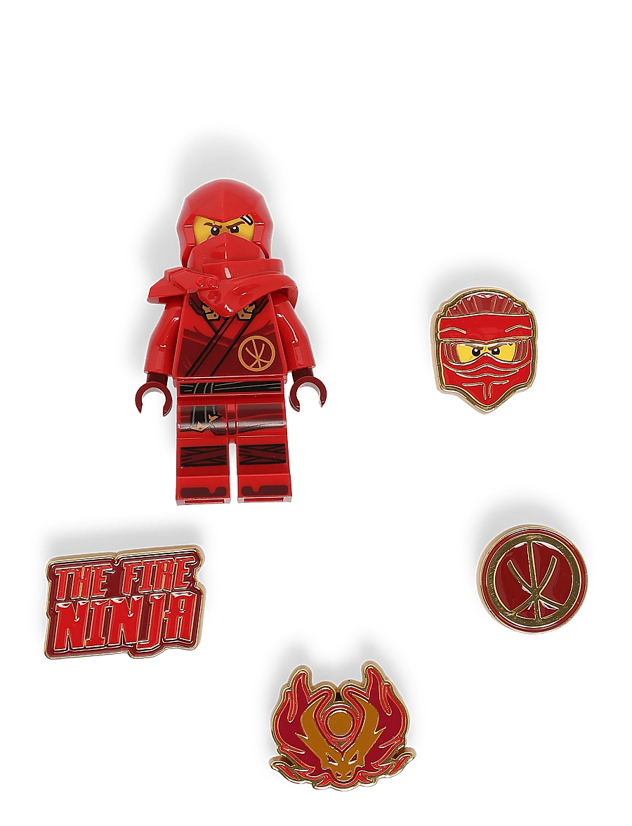 Crocs - 4LW Ninjago Kai 5Pck - skotilbehør - white - 0