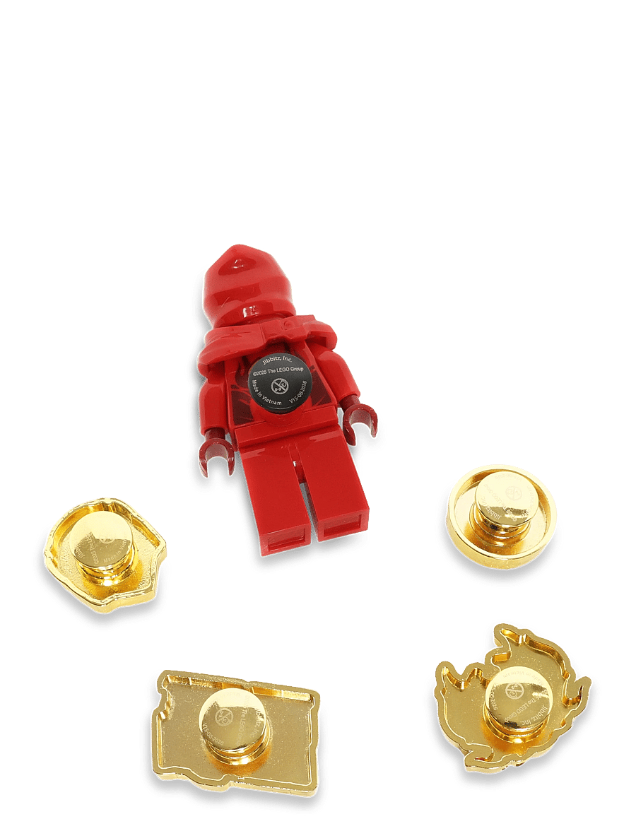Crocs - 4LW Ninjago Kai 5Pck - skotilbehør - white - 1