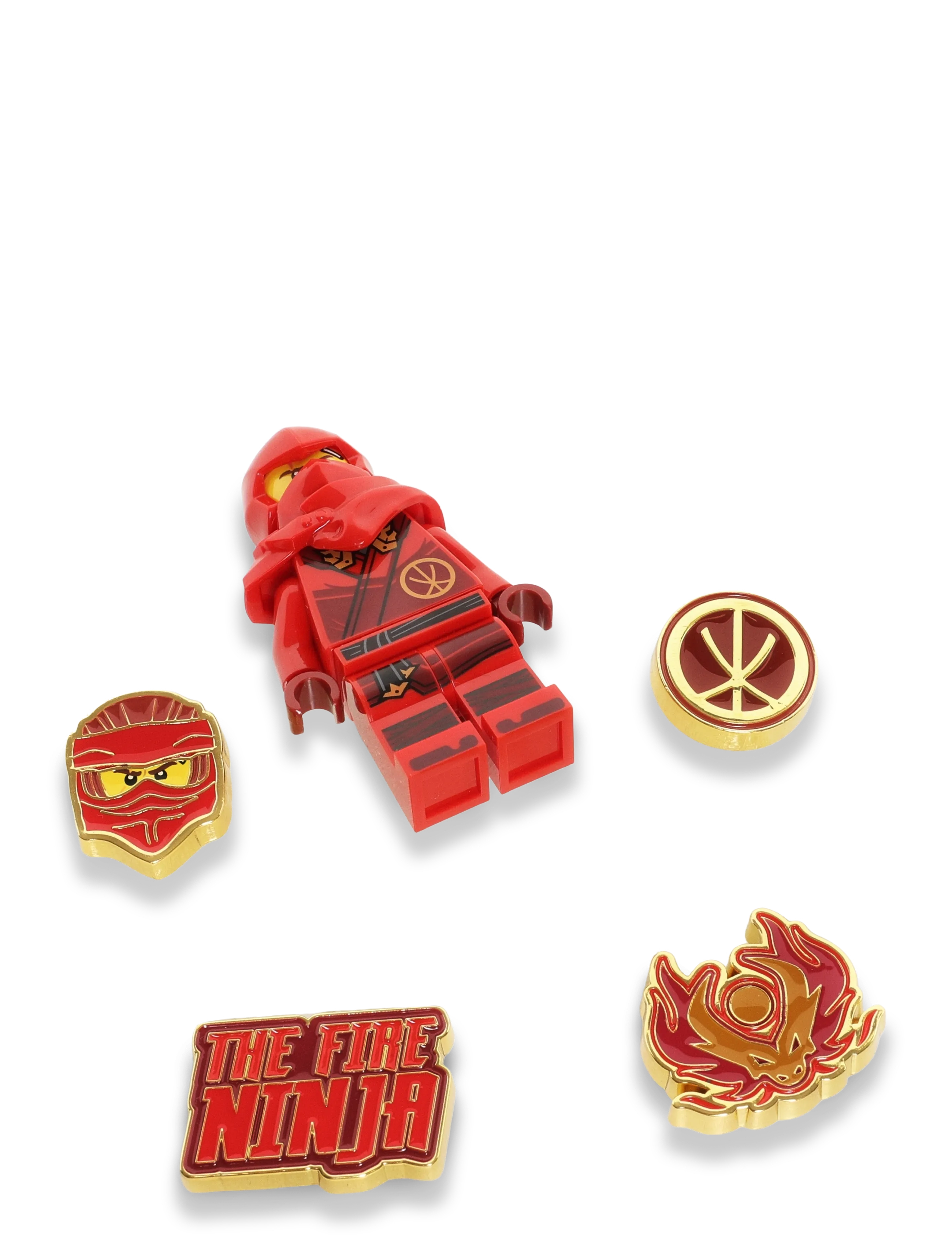 Crocs - 4LW Ninjago Kai 5Pck - skotilbehør - white - 2