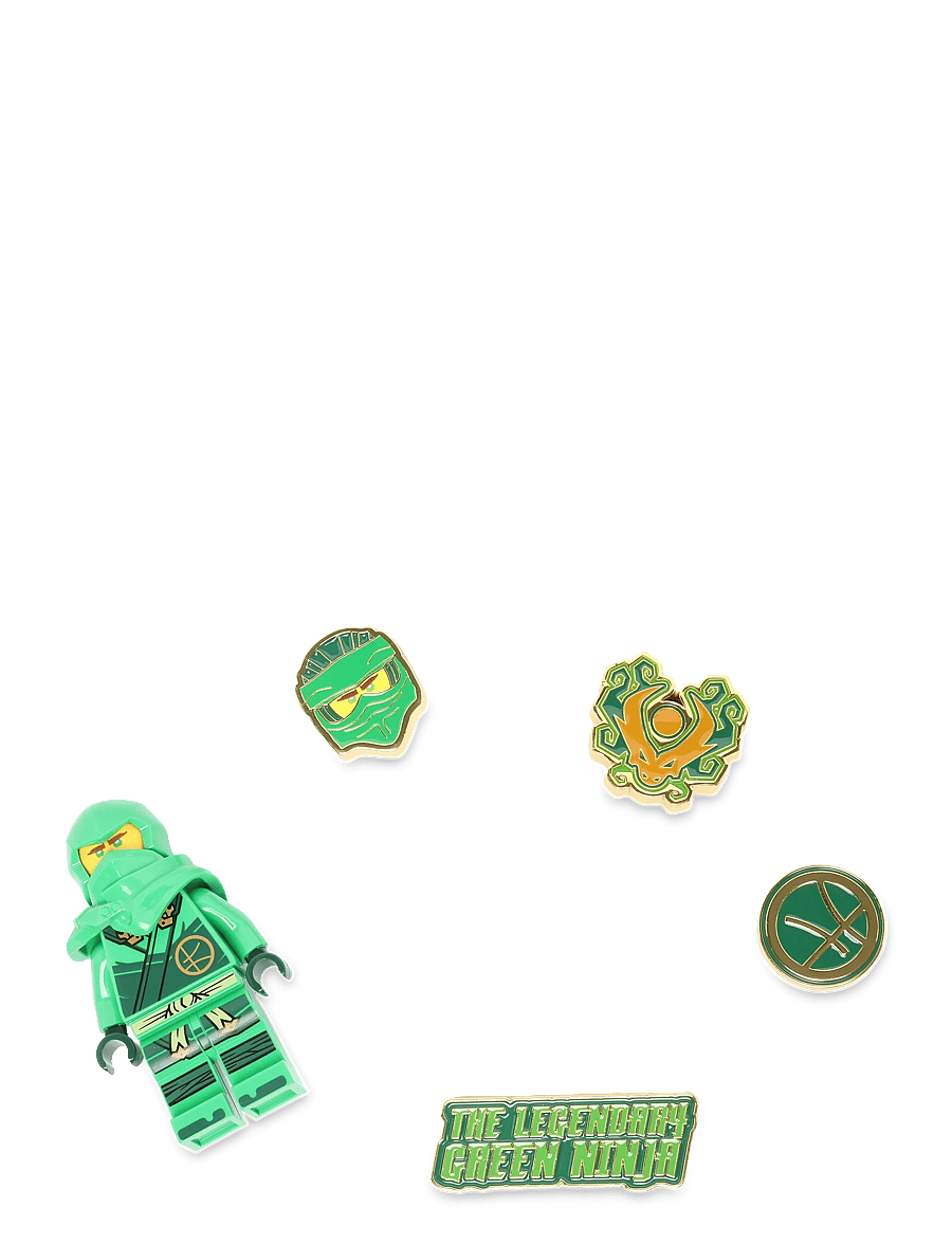 Crocs - 4LW Ninjago Lloyd 5Pck - skotilbehør - white - 0