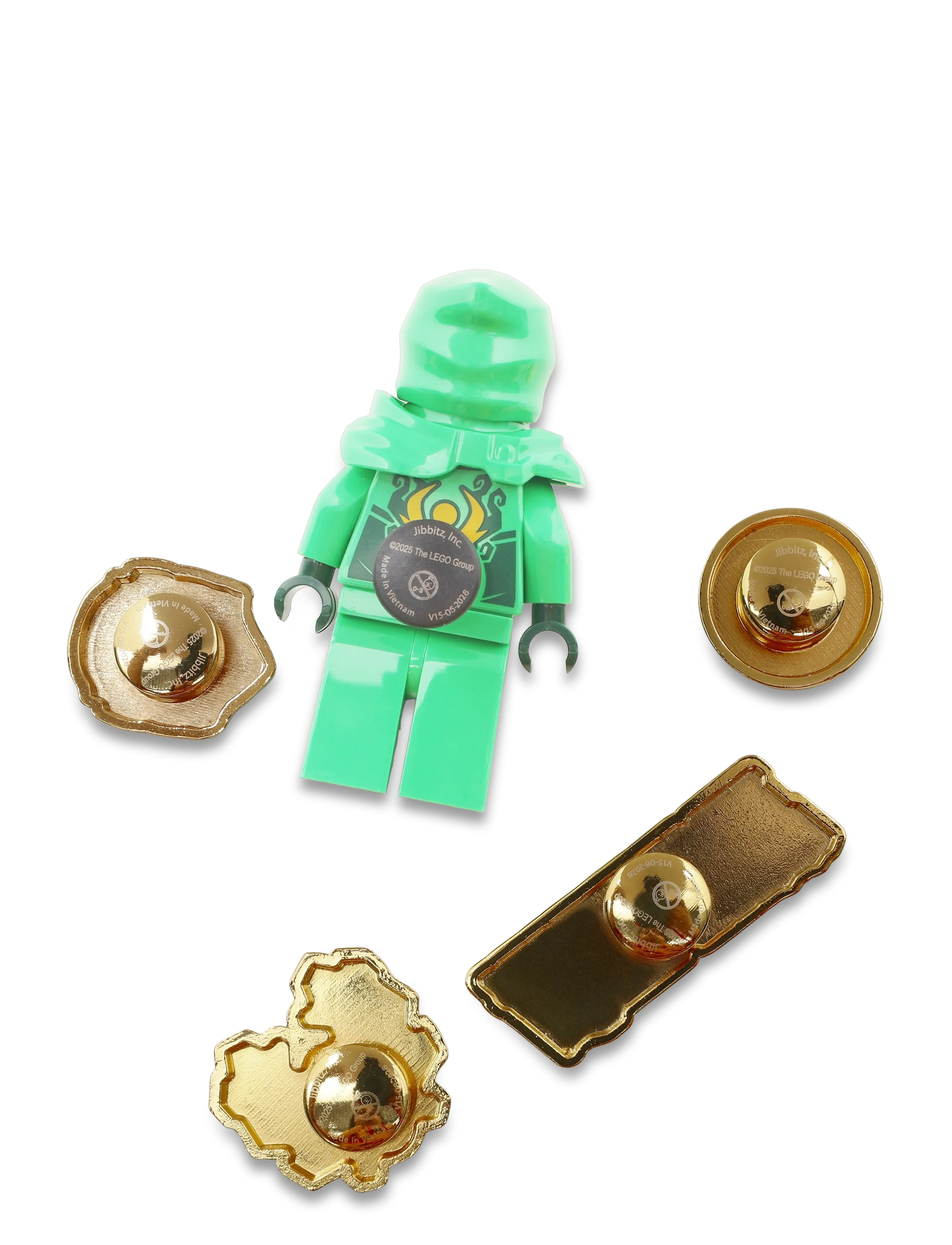 Crocs - 4LW Ninjago Lloyd 5Pck - skotilbehør - white - 1
