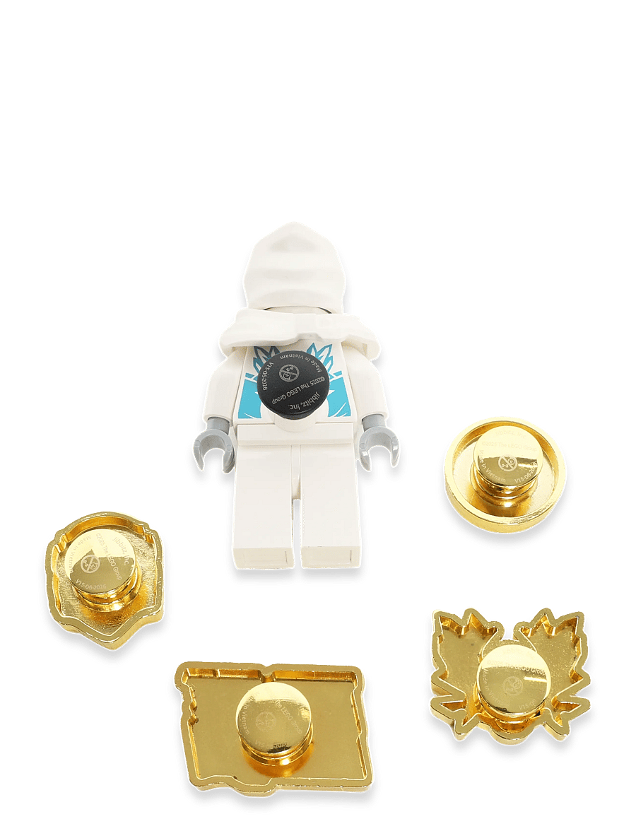 Crocs - 4LW Ninjago Zane 5Pck - skotilbehør - white - 1