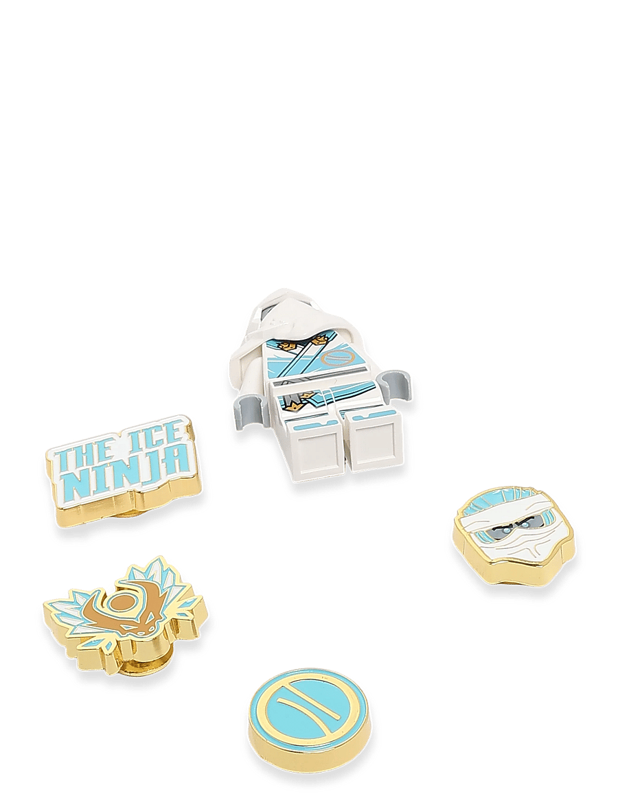 Crocs - 4LW Ninjago Zane 5Pck - skotilbehør - white - 2