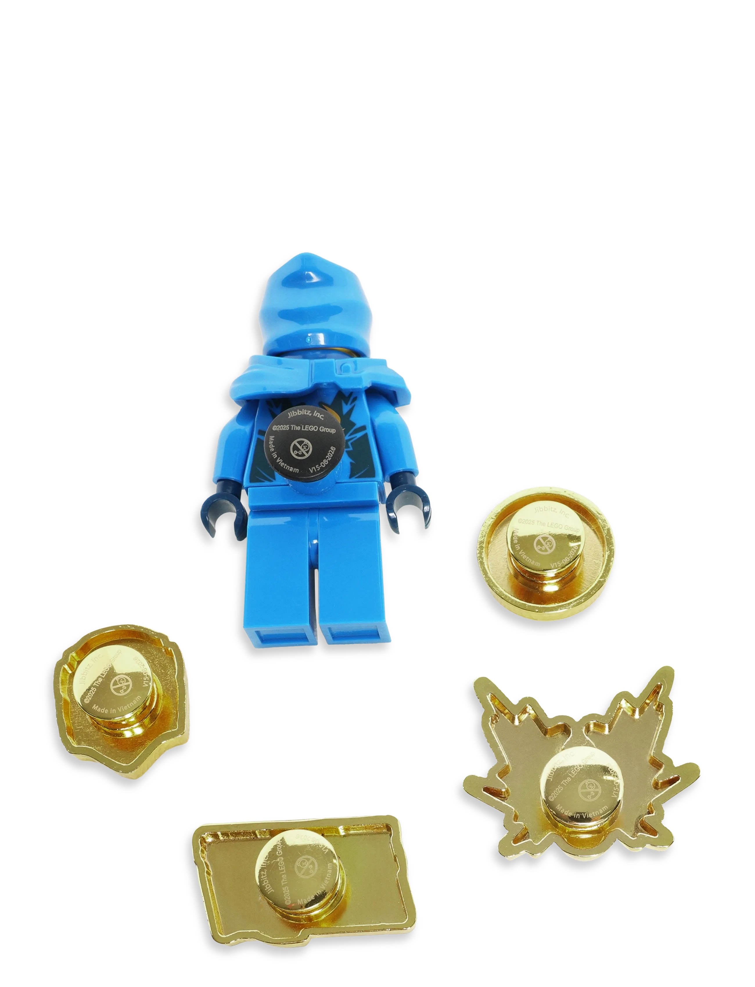 Crocs - 4LW Ninjago Jay 5Pck - schuhzubehör - white - 1