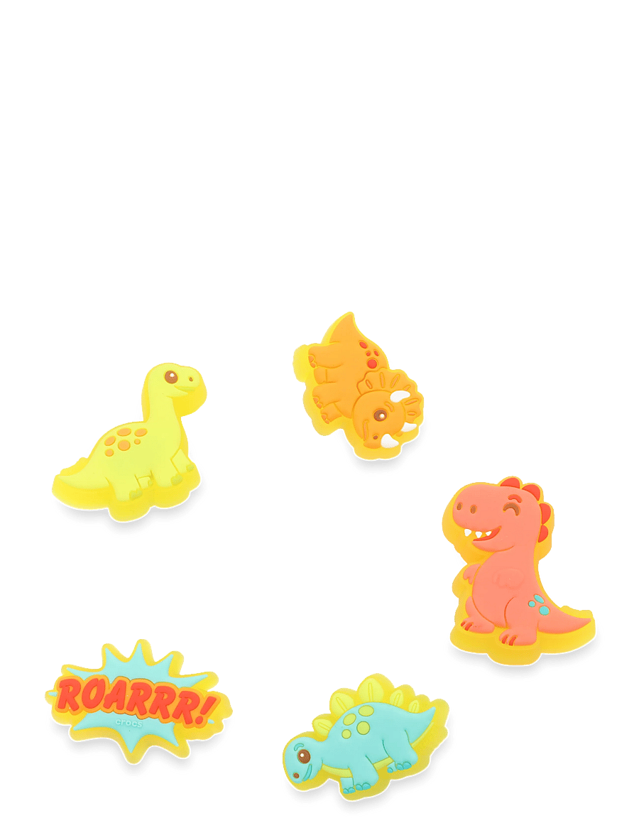 Crocs - Lights Up Little Dinos 5 Pack - kotad - white - 0