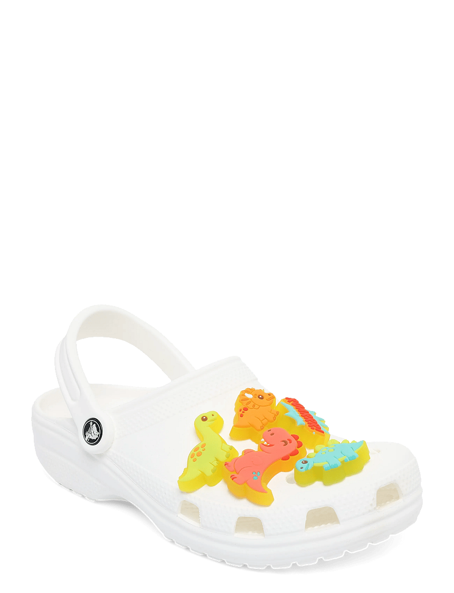 Crocs - Lights Up Little Dinos 5 Pack - kotad - white - 2