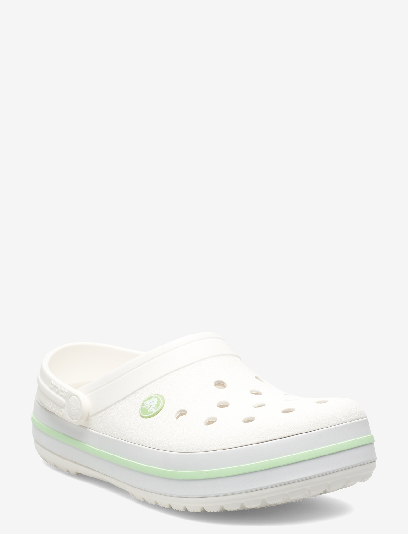 Crocs - Crocband - mænd - white/serene green - 0