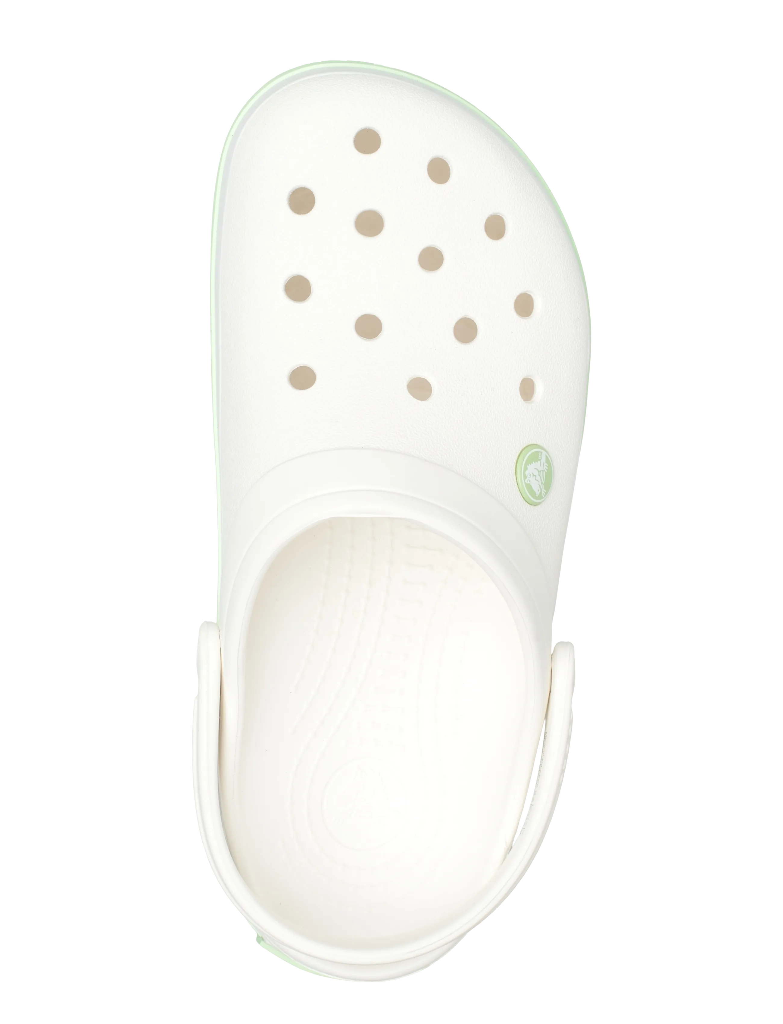 Crocs - Crocband - män - white/serene green - 3