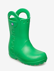 Crocs - Handle It Rain Boot Kids - gumijas zābaki bez oderes - grass green - 0