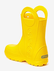 Crocs - Handle It Rain Boot Kids - gummistøvler uten linjer - yellow - 1