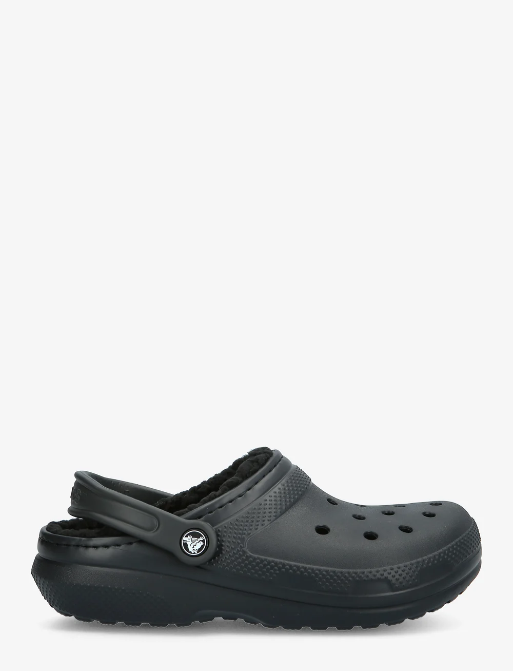 Crocs - Classic Lined Clog - flade mules - black/black - 1