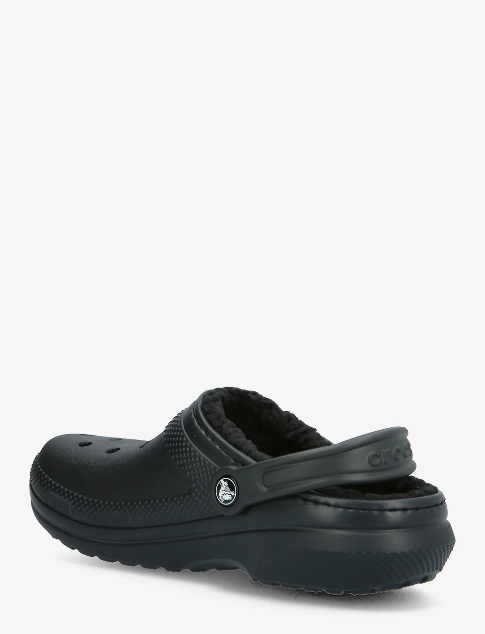 Crocs - Classic Lined Clog - flade mules - black/black - 2
