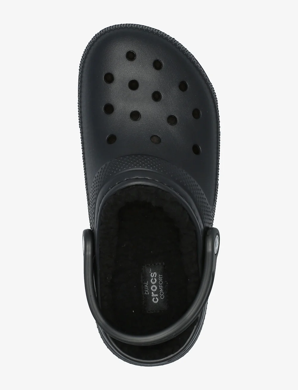 Crocs - Classic Lined Clog - flade mules - black/black - 3