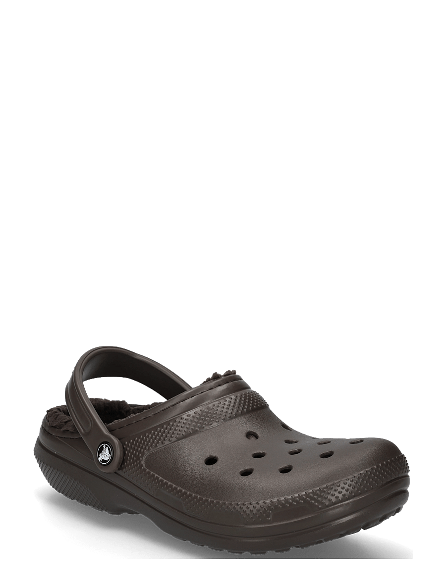 Crocs - Classic Lined Clog - pantoletten & clogs - espresso - 0