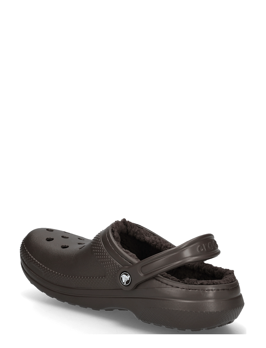 Crocs - Classic Lined Clog - pantoletten & clogs - espresso - 1