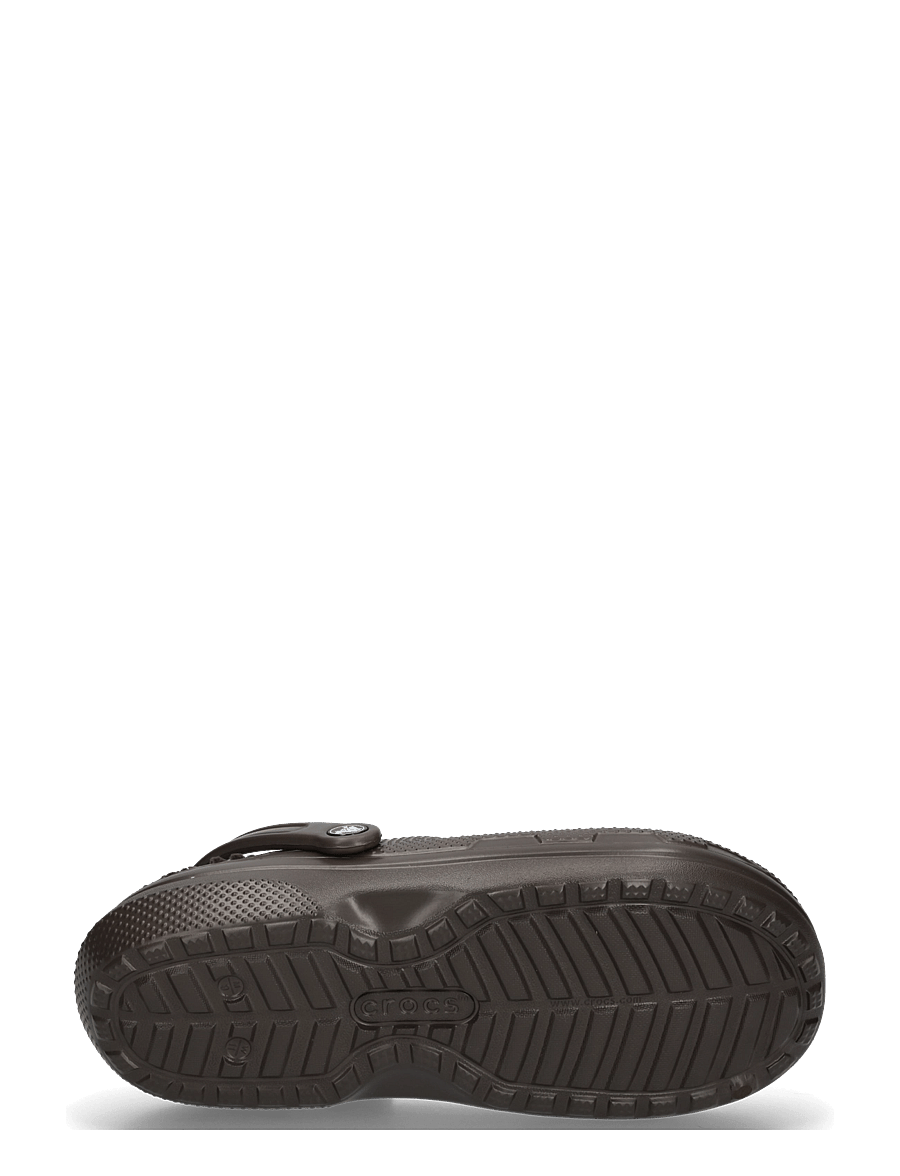 Crocs - Classic Lined Clog - pantoletten & clogs - espresso - 4
