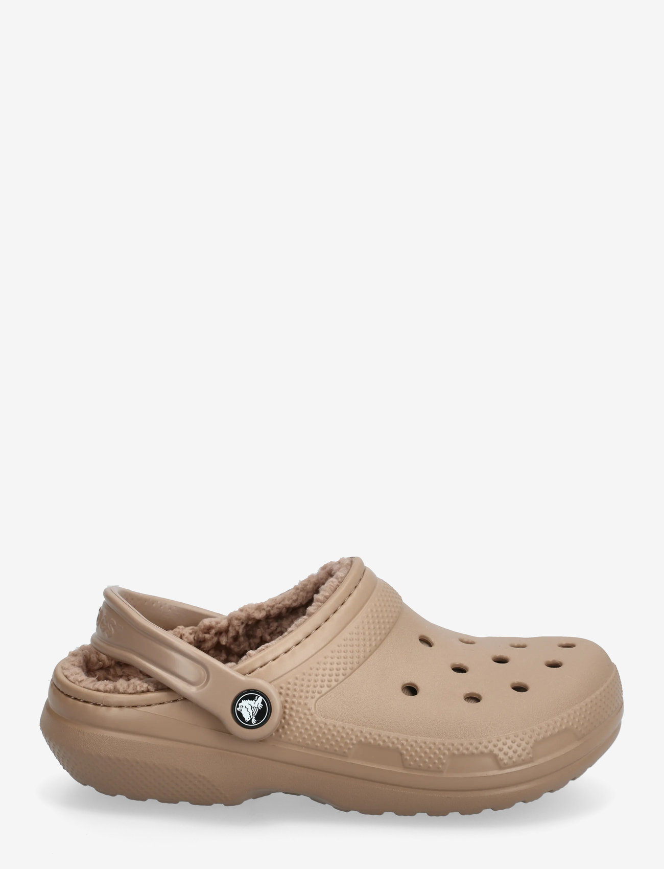Crocs - Classic Lined Clog - flache pantoletten - latte - 1