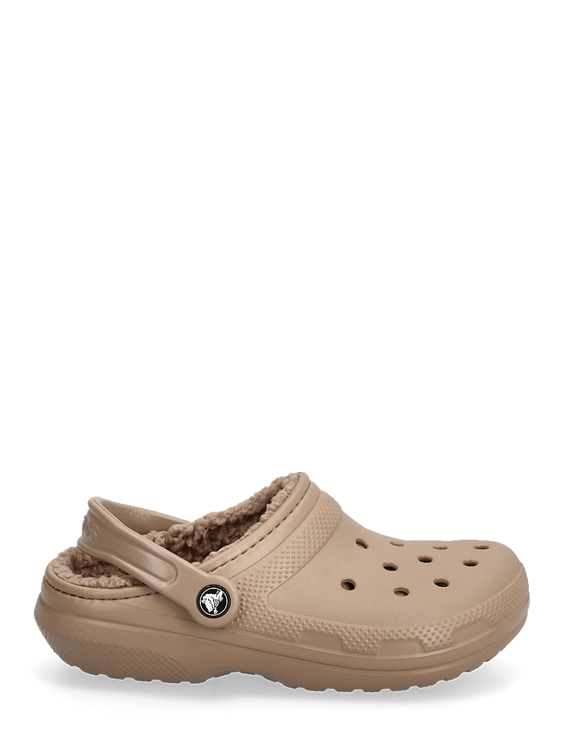 Crocs - Classic Lined Clog - flade mules - latte - 1