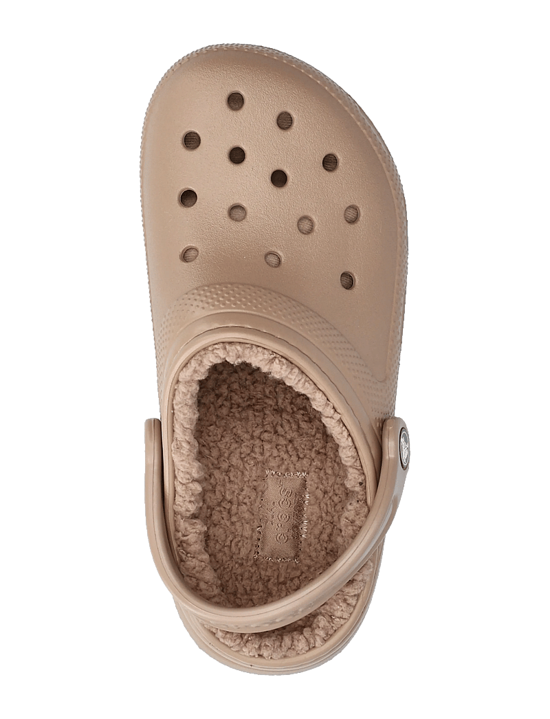 Crocs - Classic Lined Clog - flade mules - latte - 3