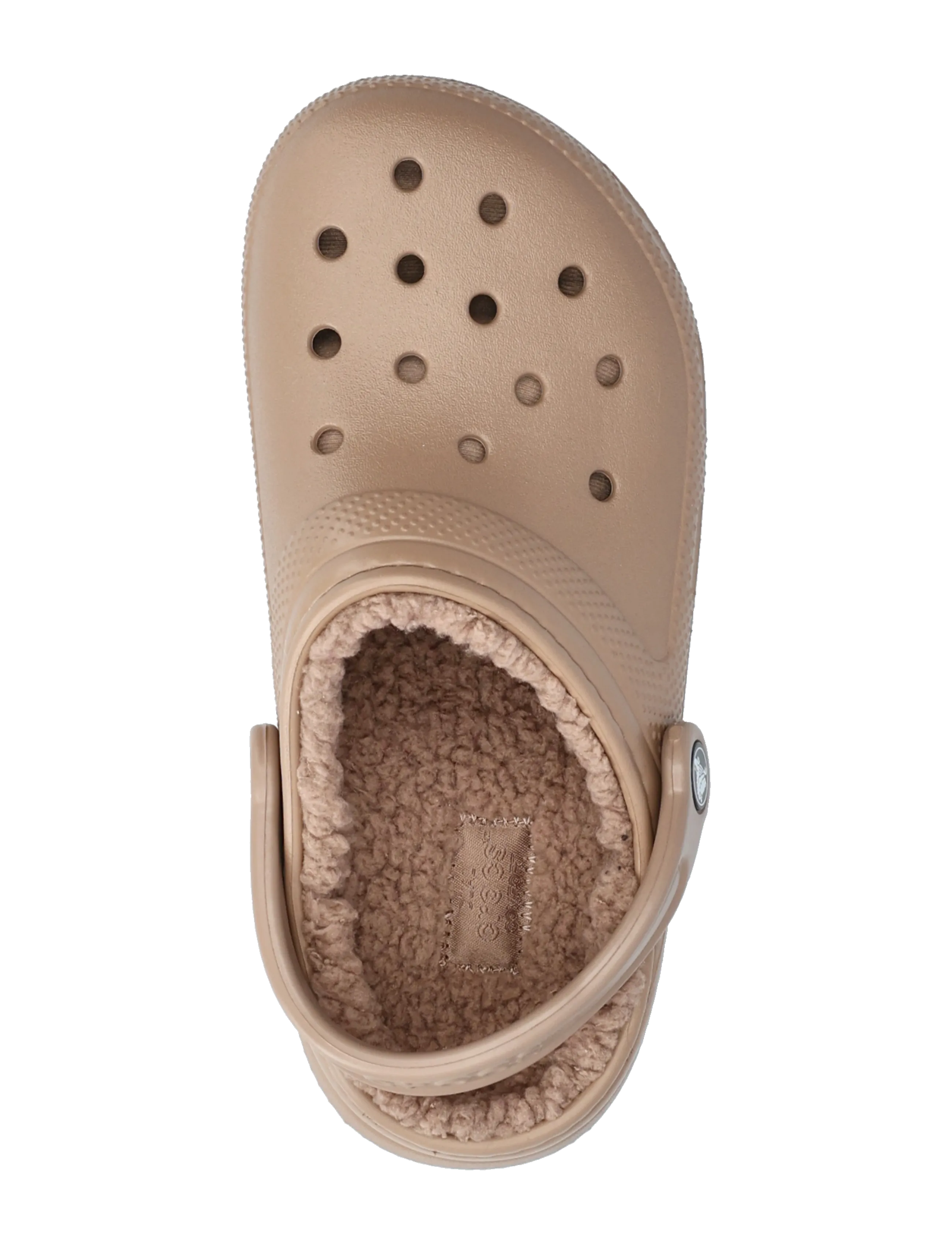 Crocs - Classic Lined Clog - kontsata muula-stiilid jalanõud - latte - 3