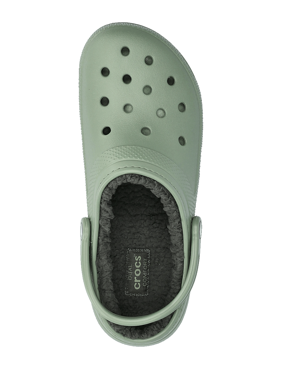 Crocs - Classic Lined Clog - muula-kingad ja kotad - moss/multi - 3