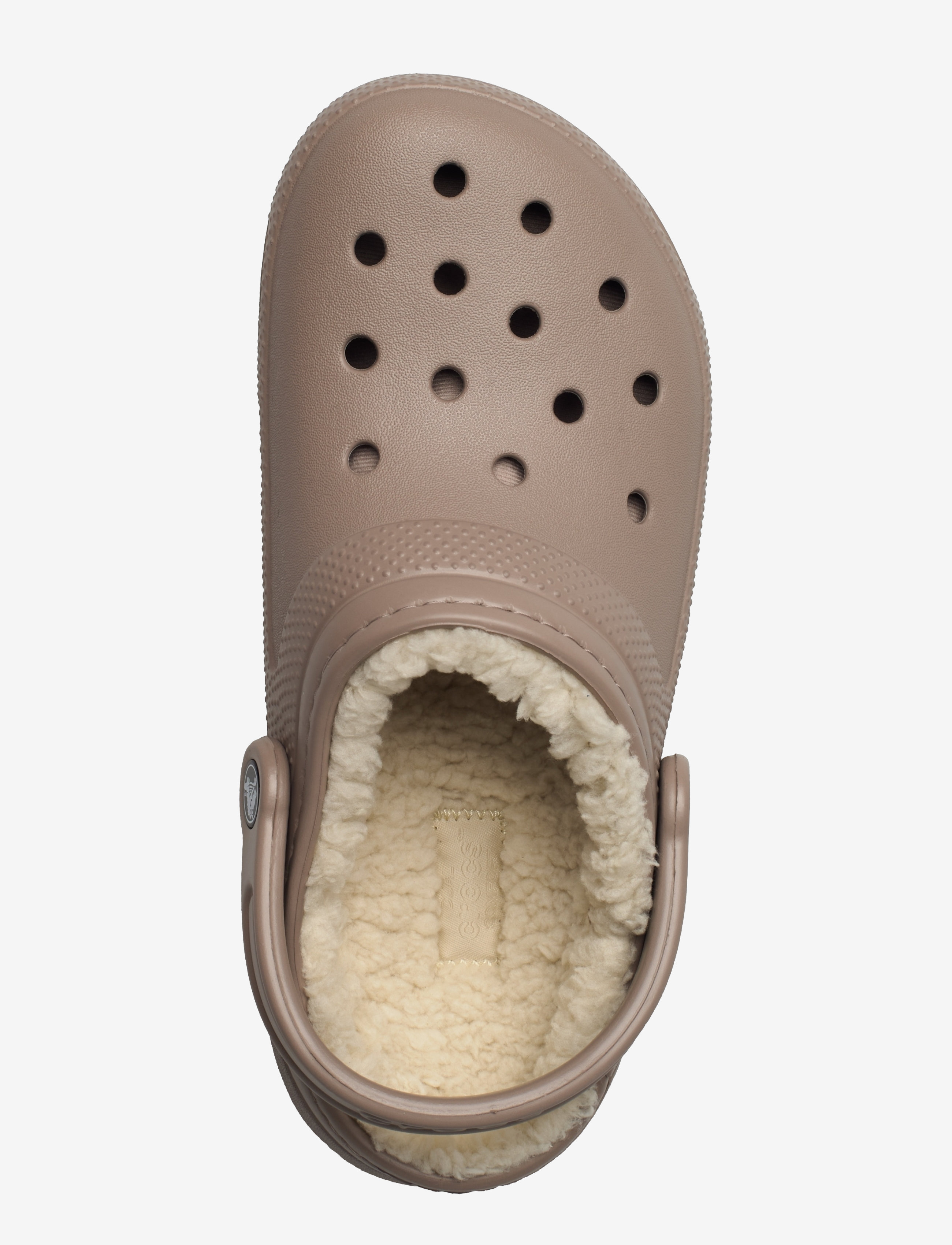 Crocs - Classic Lined Clog - flade mules - mushroom/bone - 3