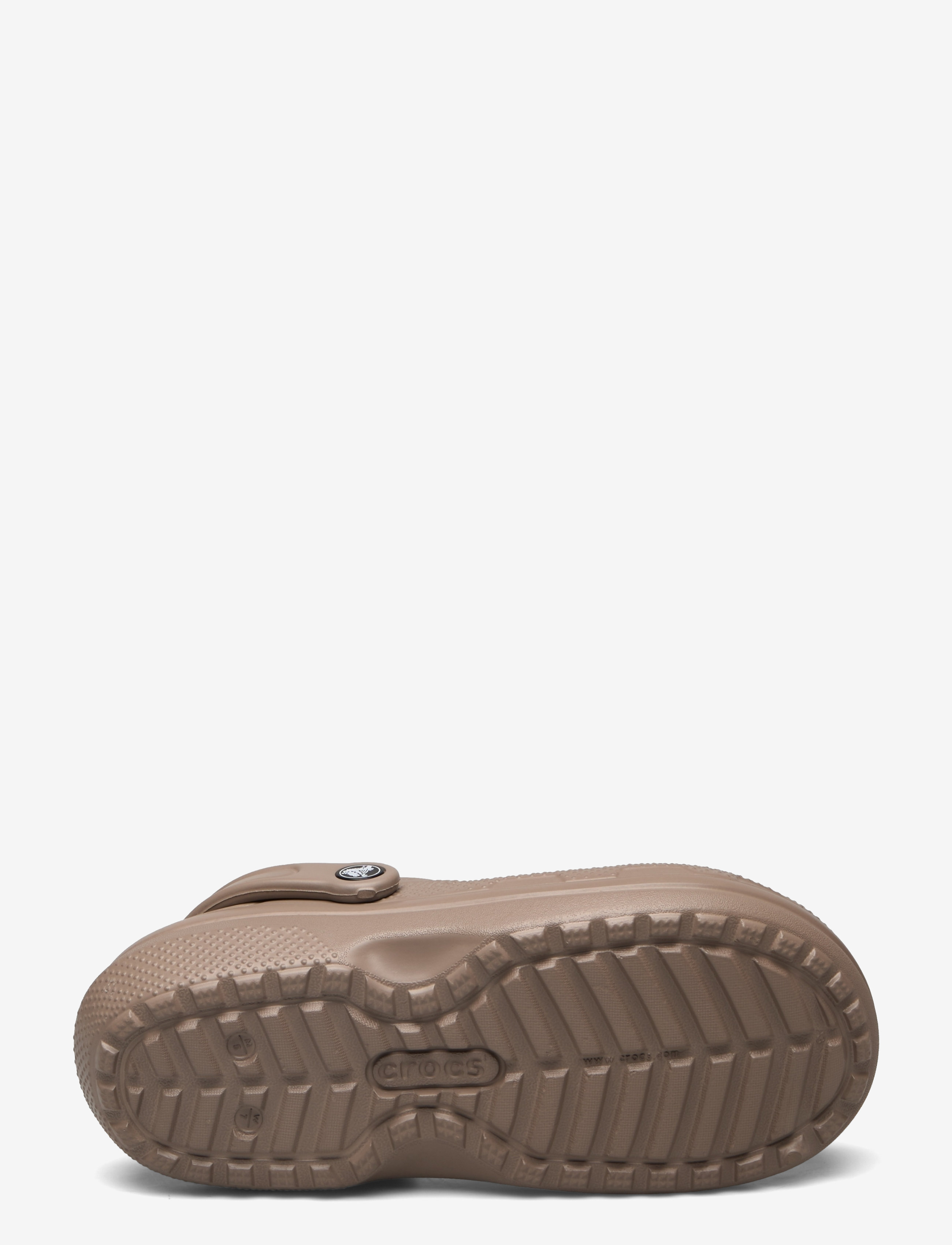 Crocs - Classic Lined Clog - flade mules - mushroom/bone - 4