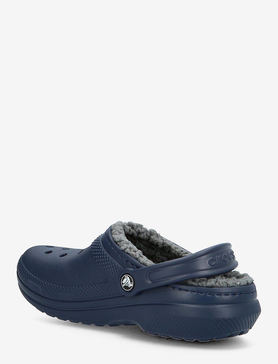 Crocs - Classic Lined Clog - pantoletten & clogs - navy/charcoal - 2